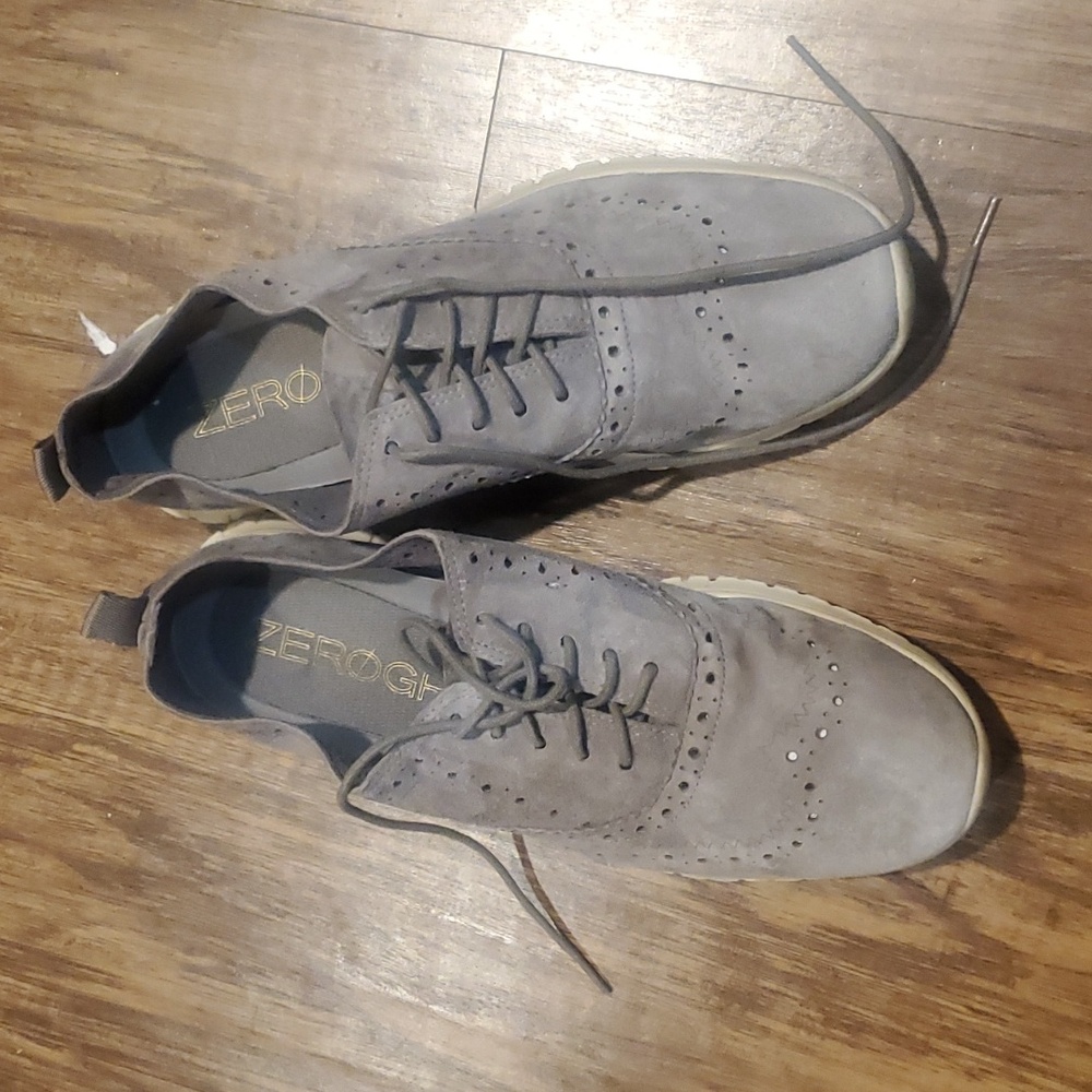 Cole Haan gray Oxford sz 7